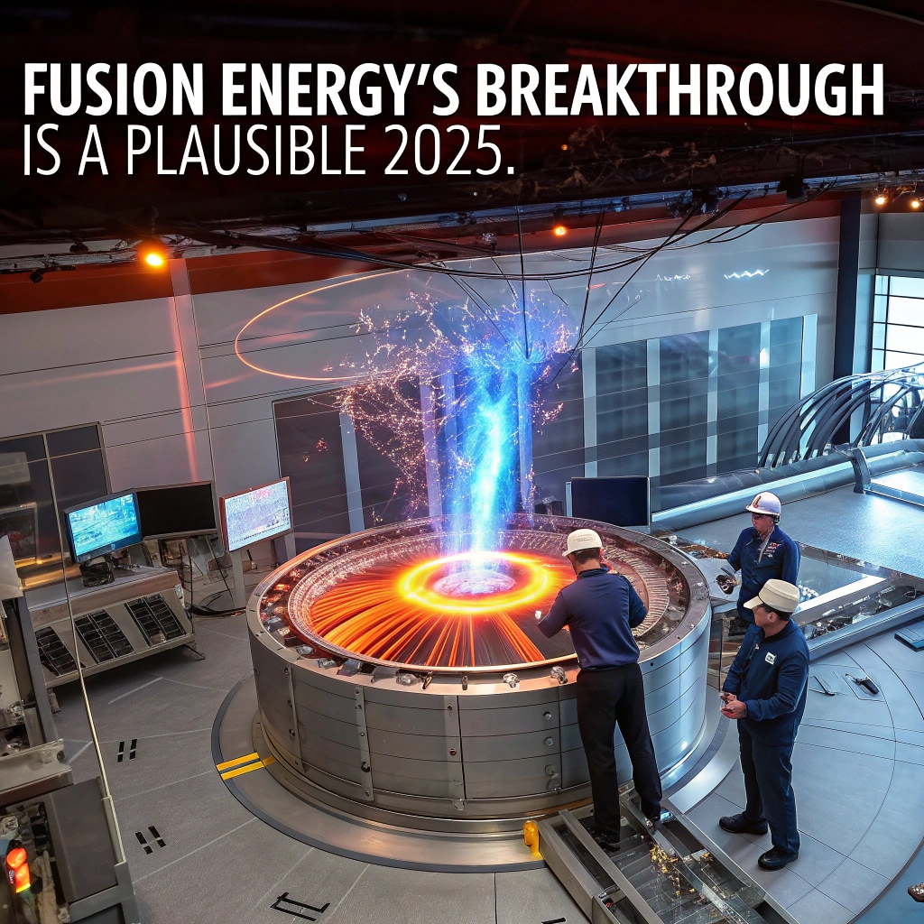 fusion energy maybe plausible 2025